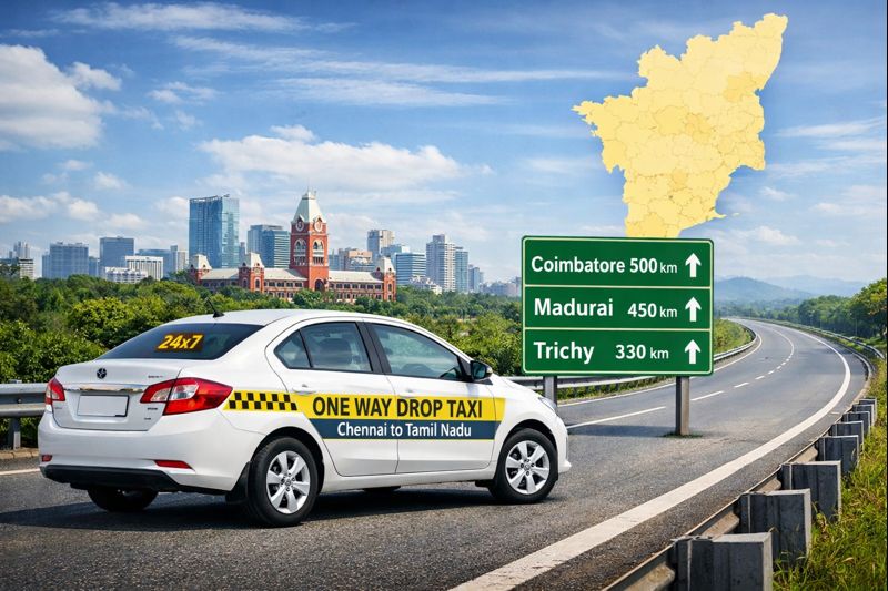 One Way Drop Taxi in Chennai